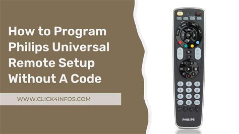 How To Program Philips Universal Remote: Easy Step.
